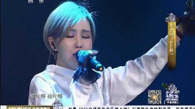 《花非花雾非雾》主题曲《枯叶蝶》,许乙娜原人原唱现场版!