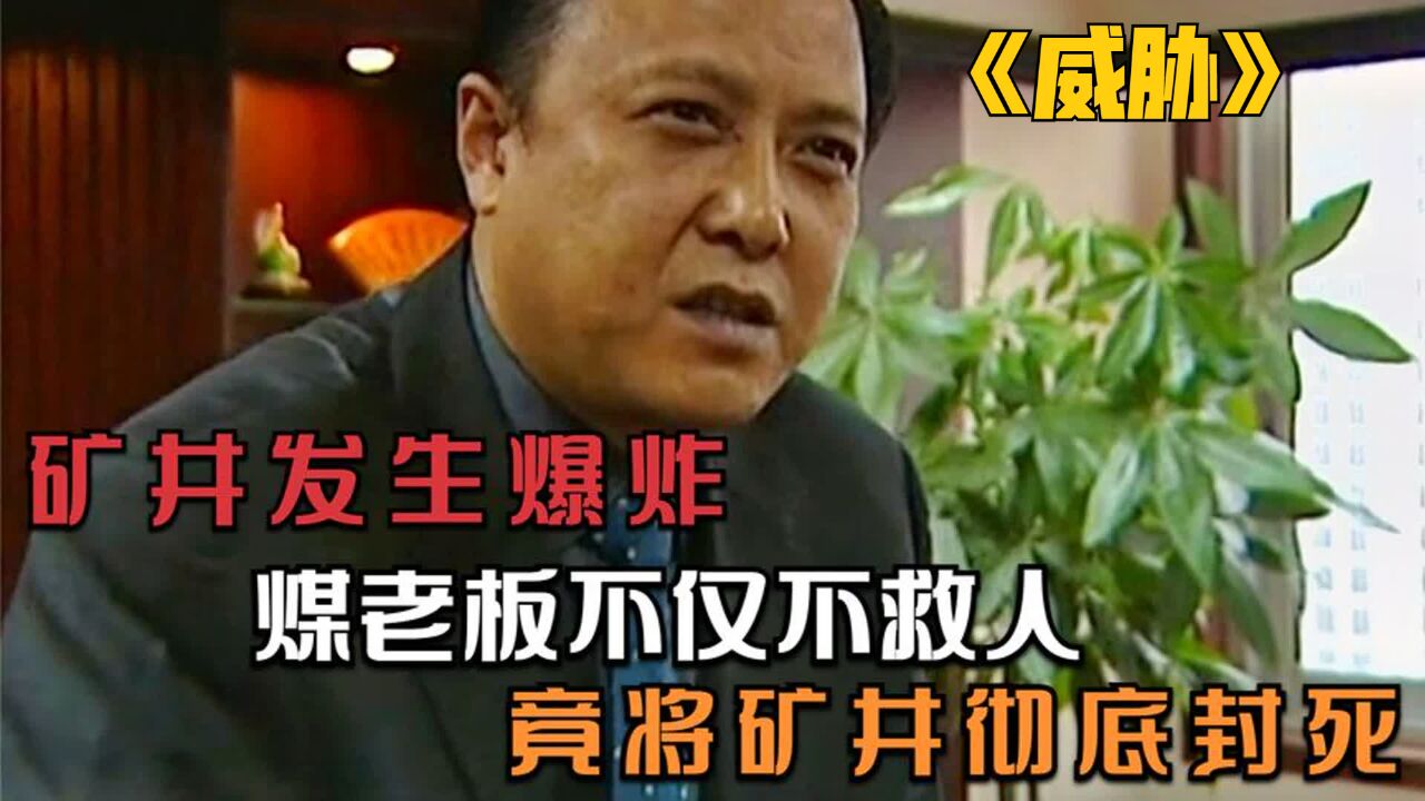 煤老板为掩盖矿工死亡真相,他不仅不去救援,还将矿洞彻底封死