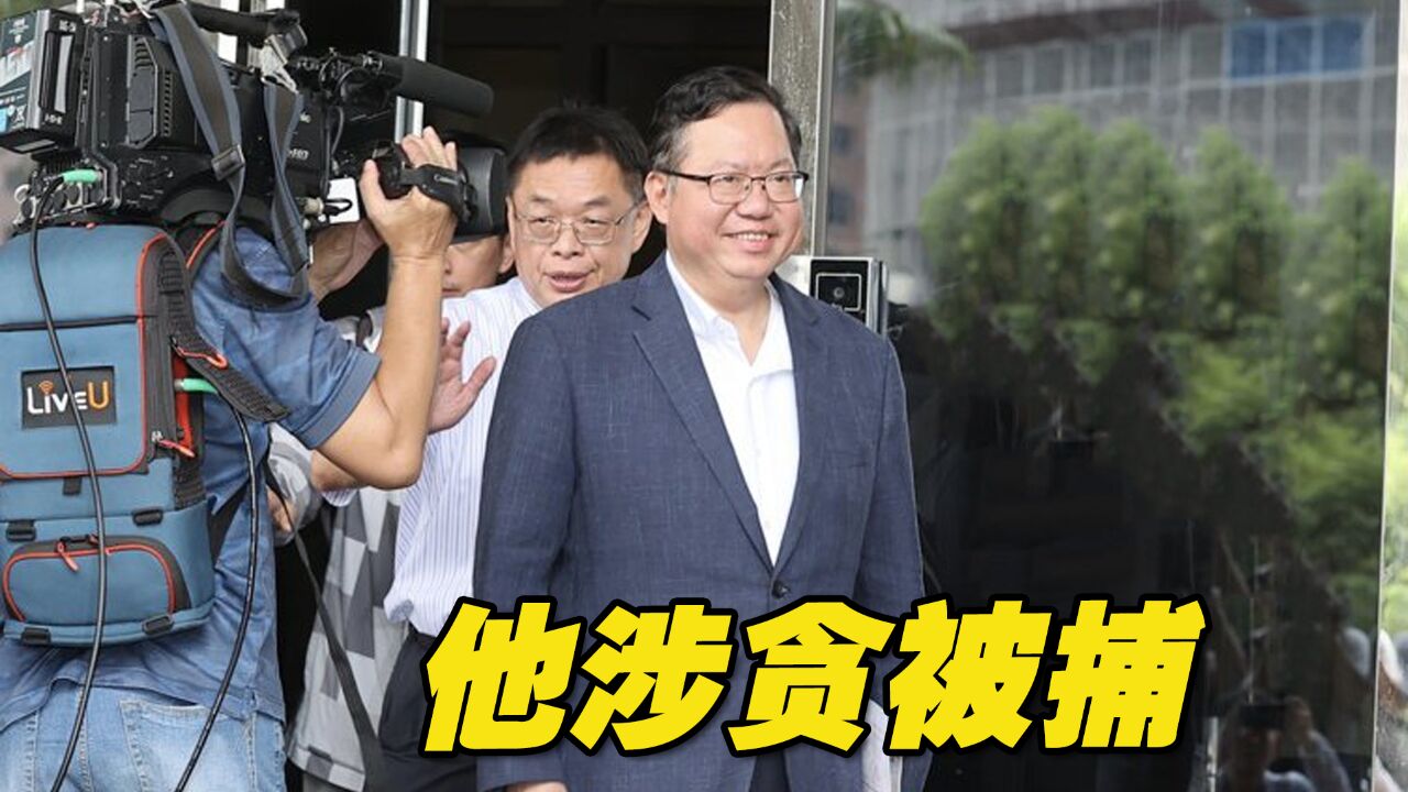 台湾海基会董事长郑文灿涉贪被捕,民进党内斗疑云再起