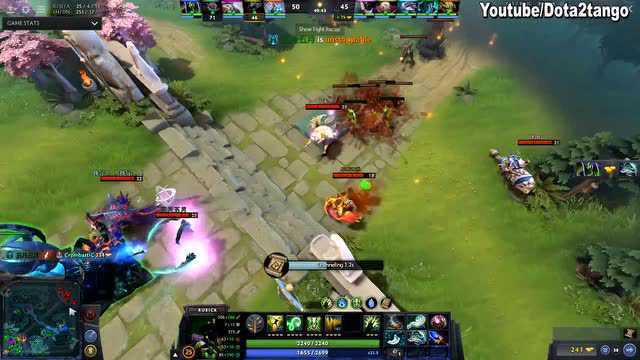 Dota2:Miracle这才是大魔导师!全死了没大哥?我1v5!Rubick秀