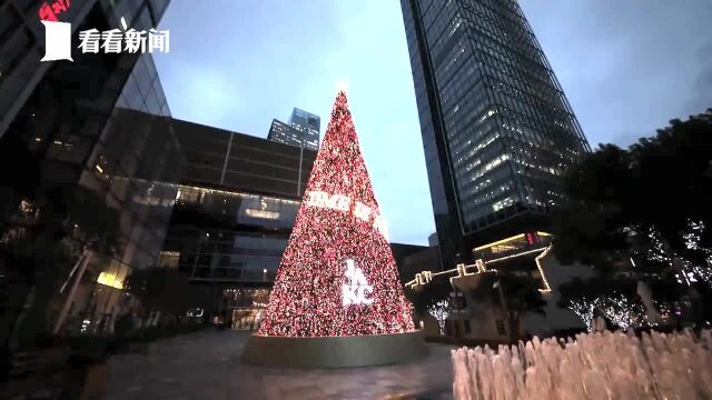 上海静安嘉里中心“Time is love”圣诞亮灯仪式隆重启幕