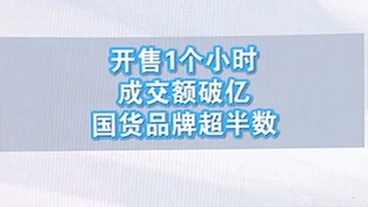 刮目相看!“双十一”促销结束,七成消费者青睐国货