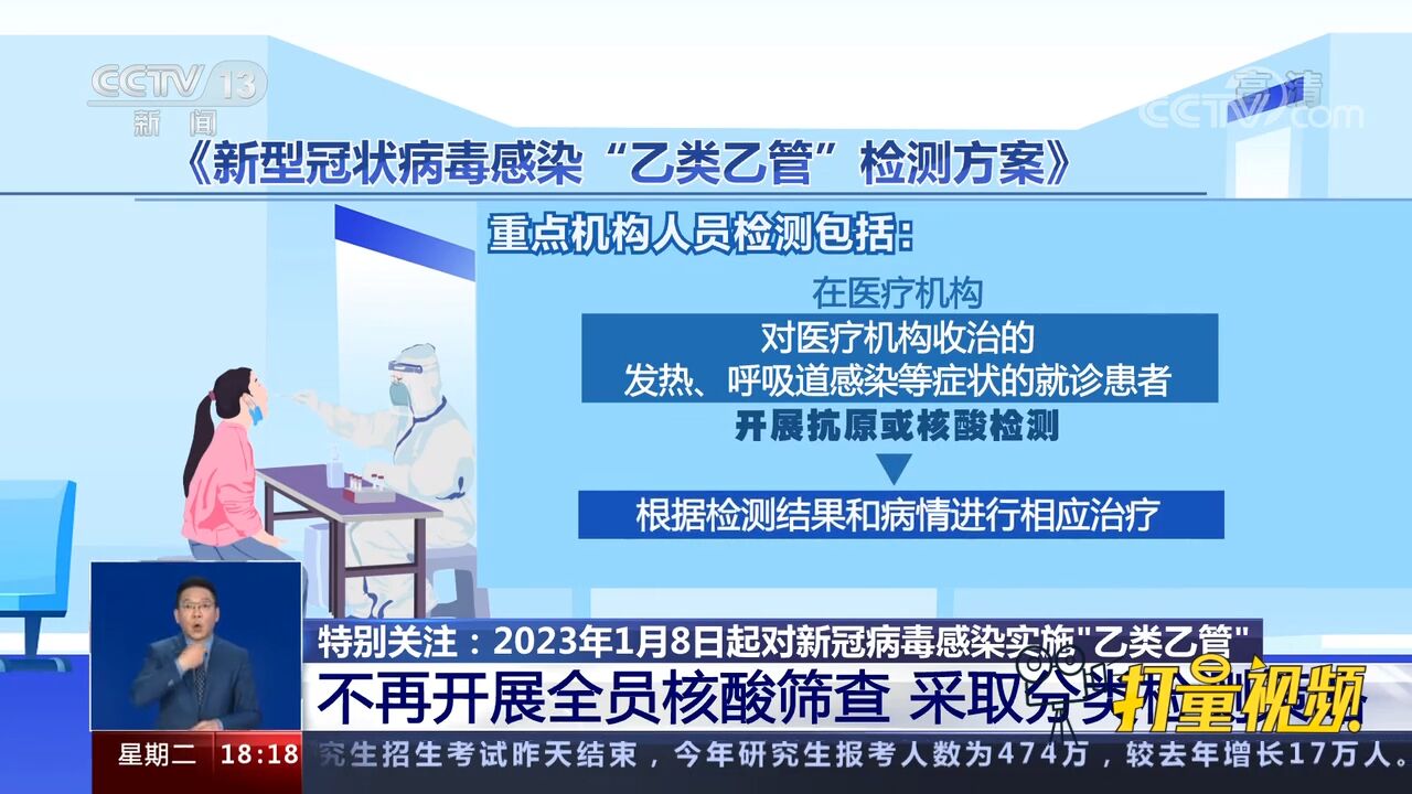 明确了!不再开展全员核酸筛查,采取分类检测策略