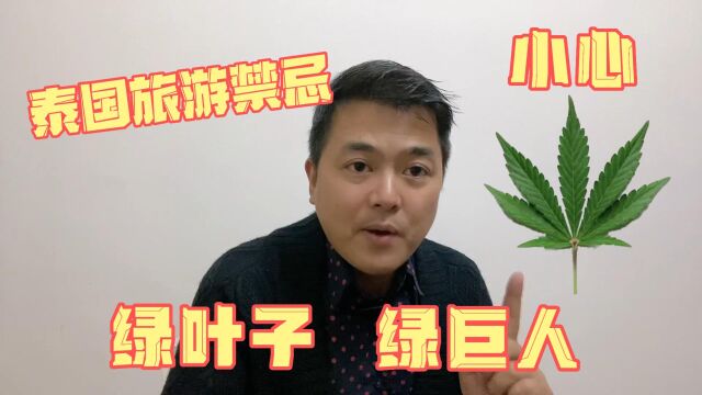 泰国旅行禁忌,有绿叶logo的产品千万别碰,它能毁你一生