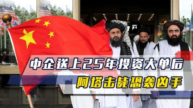 中企送上25年投资大单后,阿塔击毙恐袭凶手,重申维护中国人安全