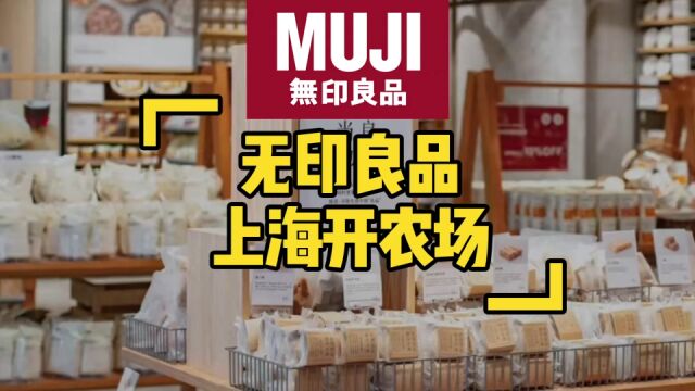 无印良品农场落地,MUJI在中国到底能不能扭亏为盈?