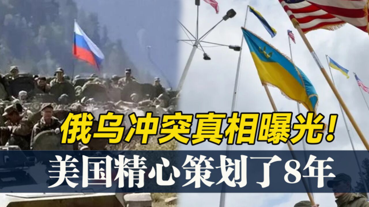 俄乌战争起因、真相曝光!真凶浮现,美欧为此精心策划、布局8年