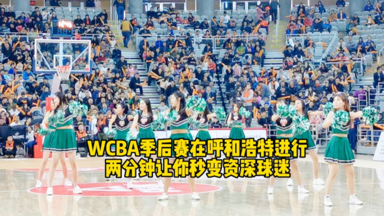 WCBA季后赛将在呼和浩特开战,两分钟带你了解内蒙古女篮