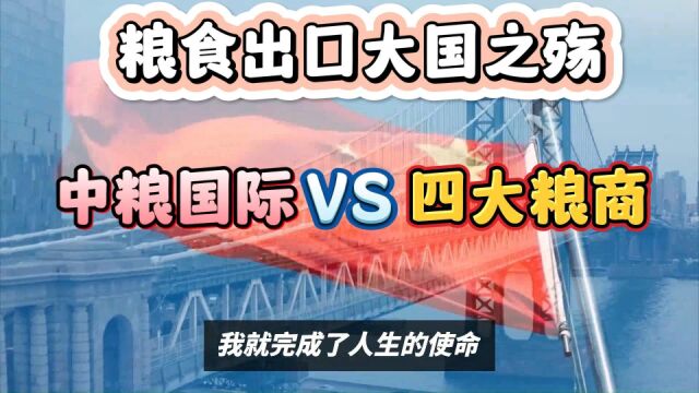 粮食出口大国之殇,看我国企业与四大粮商在巴西争夺粮食控制权