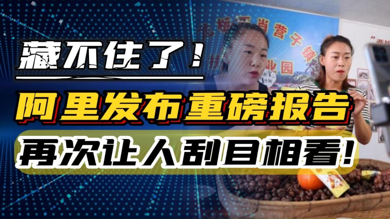 阿里火了,只因流出一份报告,彻底瞒不住了!