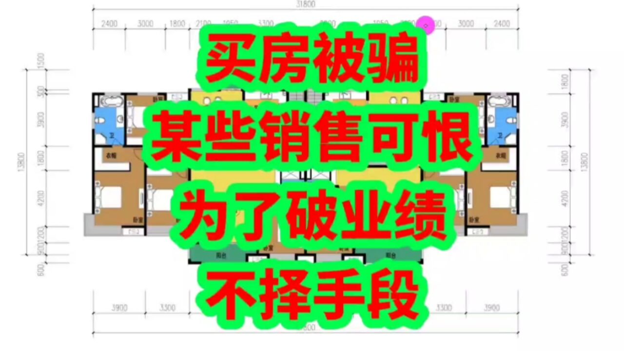 买房被骗:有些售楼员为了业绩,不择手段,啥都敢说,坑苦买房人