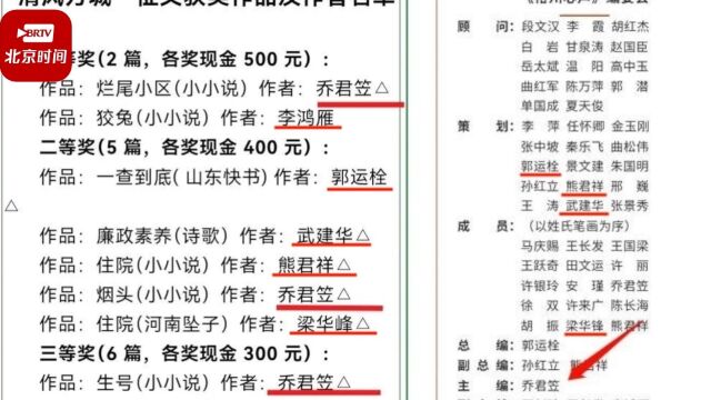 既是裁判员又是运动员?官方通报有奖征文承办方主编12篇作品获奖:评选结果无效!