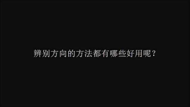 辨别方向的方法都有哪些好用呢?