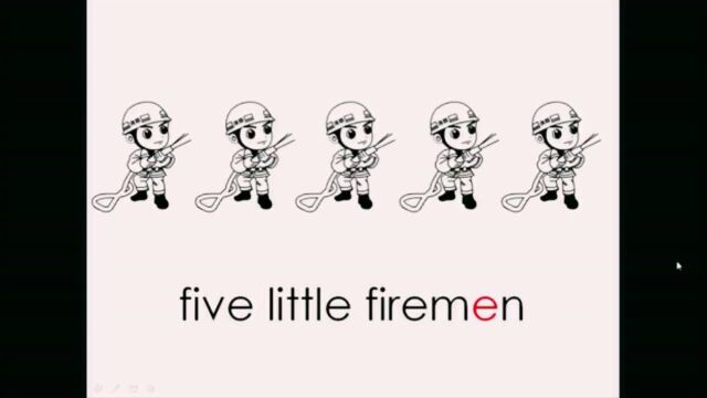 Five little firemen