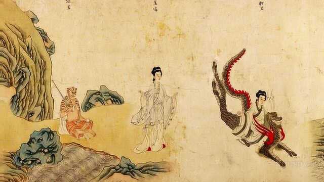 五星二十八宿神形图.传.明.仇英绘.大都会博物馆藏古代字画