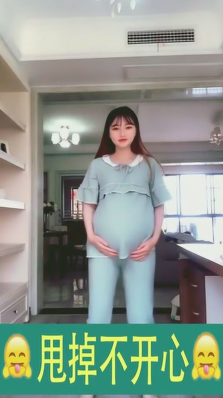 孕妇竟然挺着大肚子跳舞看得我心惊胆战网友心可真大
