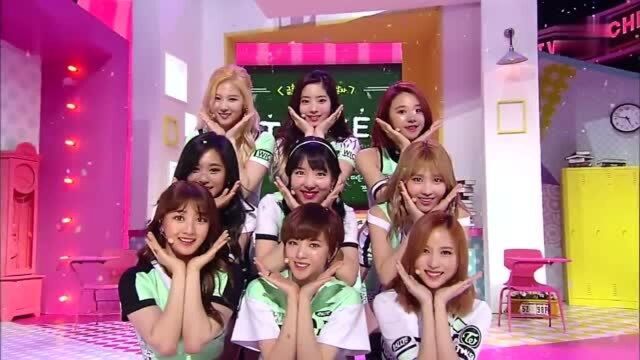 TWICE《CHEER UP》人气歌谣舞台现场版160501