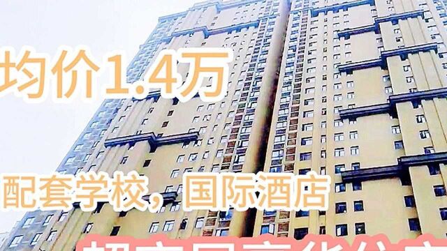 武汉豪华住宅小区超高层房价1.4万,价格便宜,配套学校国际酒店