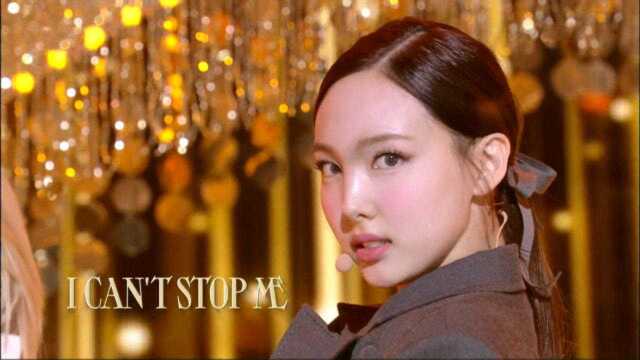 TWICE音银《I CAN'T STOP ME》舞台,甜美帅气的兔瓦斯