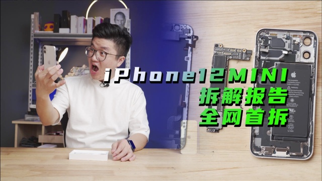 【阿正爱搞机】iPhone12mini拆解报告、全网首拆!