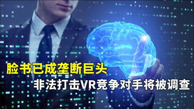 脸书已成垄断巨头 非法打击VR竞争对手将被调查