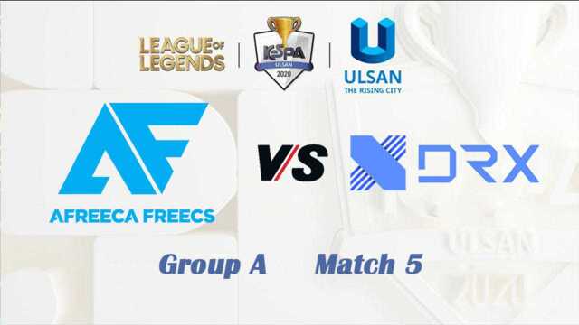 [KeSPA杯]【AF vs.DRX】全场集锦丨2020KeSPA杯