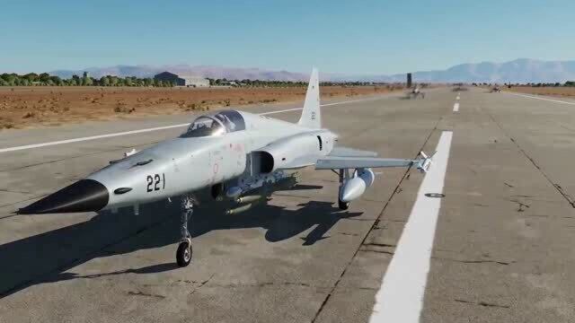 DCS:数字战斗模拟,驾驶F5经典机型,远程执行任务