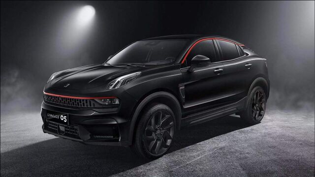 高颜值跨界SUV,2020款领克05