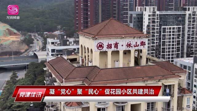 凝“党心”聚“民心”促花园小区共建共治