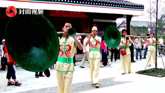 我们的节日ⷥ㨿𐦰‘俗丨四川大竹“竹唢呐”:从民间红白喜事吹到全国舞台