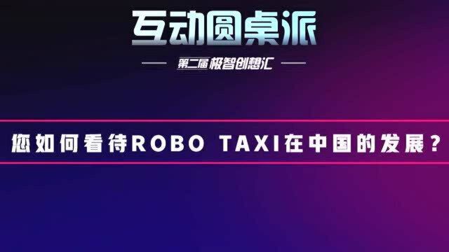 您如何看待Robo taxi在中国的发展?