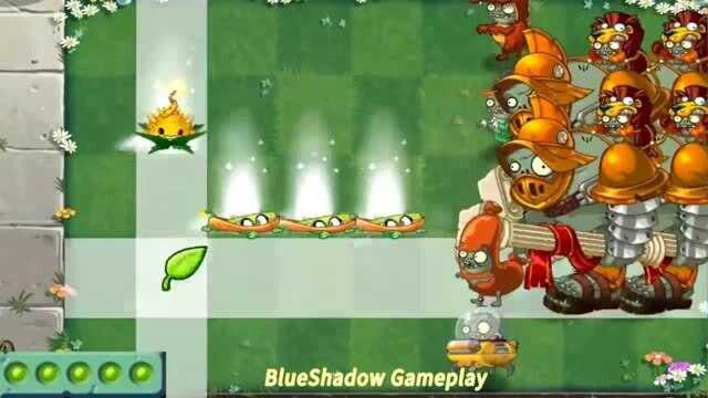 Pvz 2挑战所有造币厂和同一类型的植物