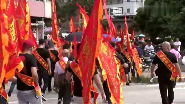 桃源颜氏戊戍大祭祖,场面不得了,祖坟占据一个山头,霸气彻漏