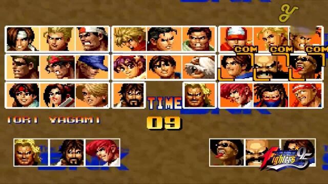 【KOF】历代拳皇如何调出隐藏人物(952003)