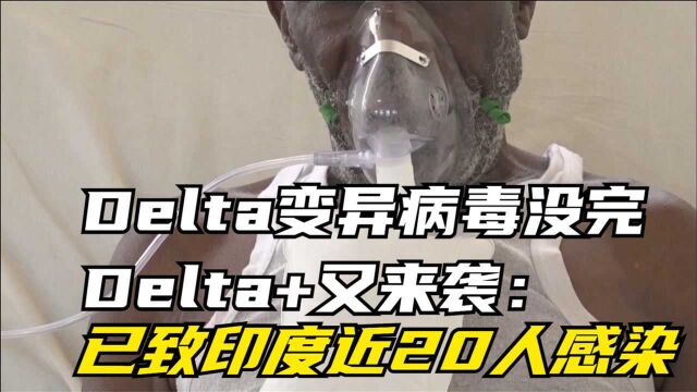 Delta变异病毒没完 Delta+又来袭:已致印度近20人感染