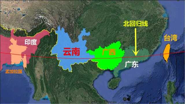 北回归线经过之地都是沙漠不毛之地?你想多了!看我国南方明白了