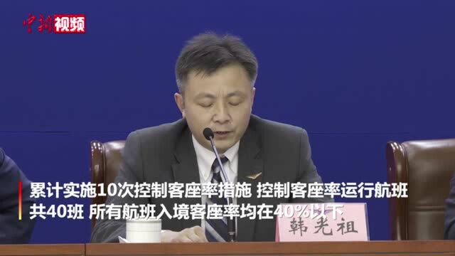 中国民用航空局:已实施261次熔断措施熔断航班551班