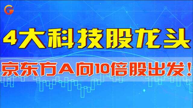 深度盘点未来最具潜力的4大科技股龙头,京东方A向10倍股出发