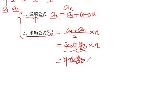 数量关系理论27：等差数列
