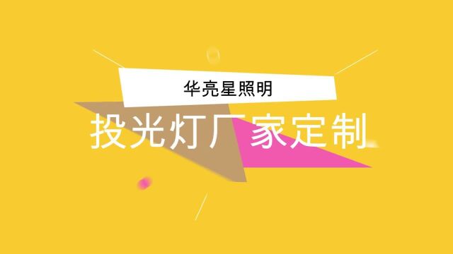 户外投光灯厂家定制led路灯道路照明工程供应