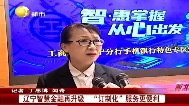 辽宁智慧金融再升级,“订制化”服务更便利