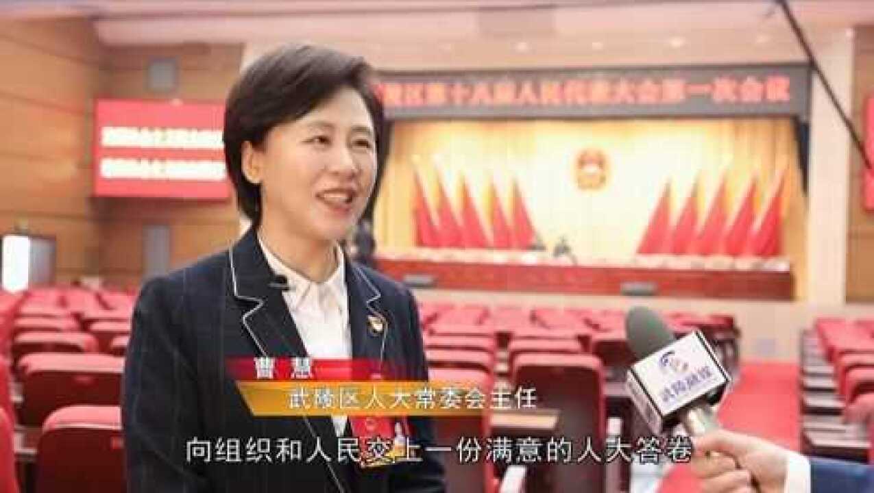 武陵区人大常委会主任曹慧