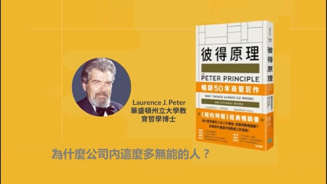 畅销50年商业管理巨著,20世纪最深刻的社会和心理学发现|《彼得原理》