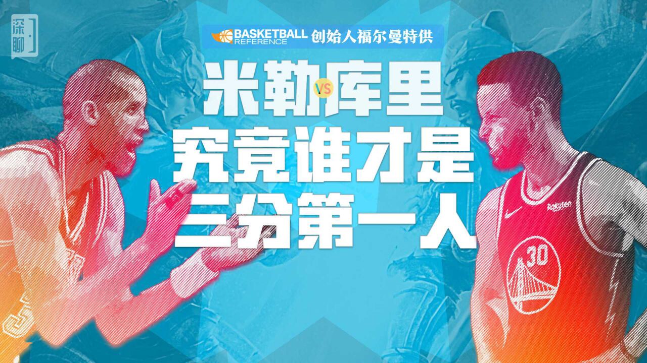 说库里NBA三分第一人也是杠?美数据专家为巅峰米勒鸣不平