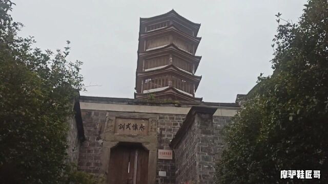 实拍重庆永川区松溉古镇,这里的古建筑保存完好,展现工匠精神