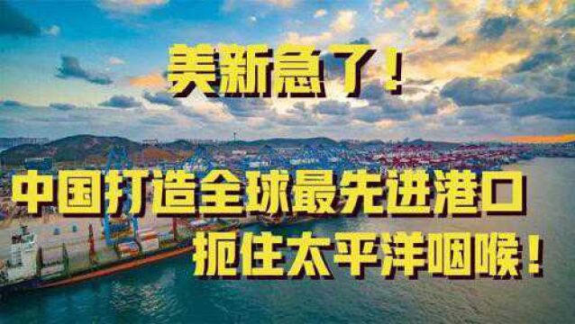 中国耗费700亿,建造最先进港口,吞吐量超过美国所有港口总和!