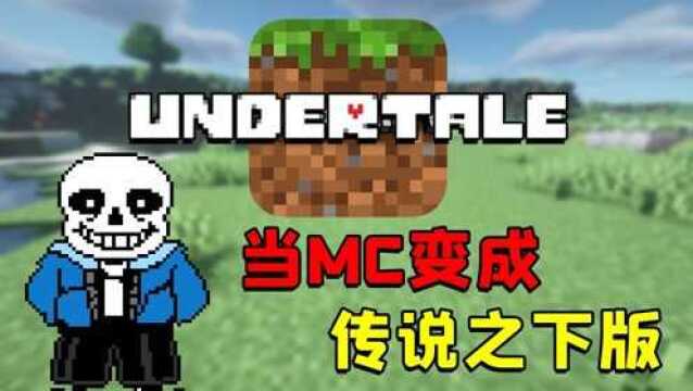 当MC变成了传说之下版,和平线不能杀怪怎么生存?