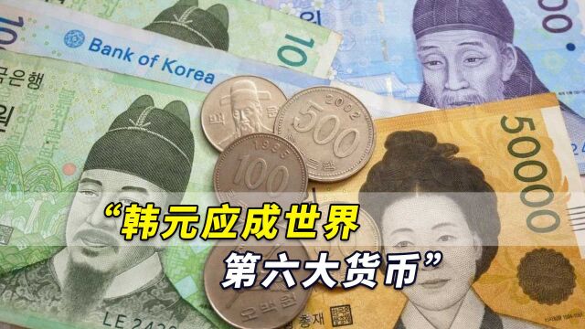 韩国商界:我们是“经济大国”,“韩元应成世界第六大货币”