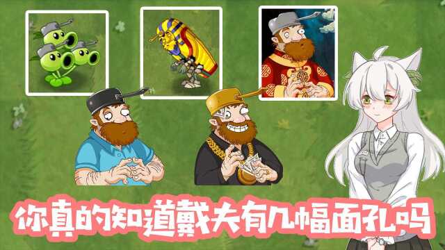 植物大战僵尸:你知道戴夫有几幅面孔吗?真没想到他也是!