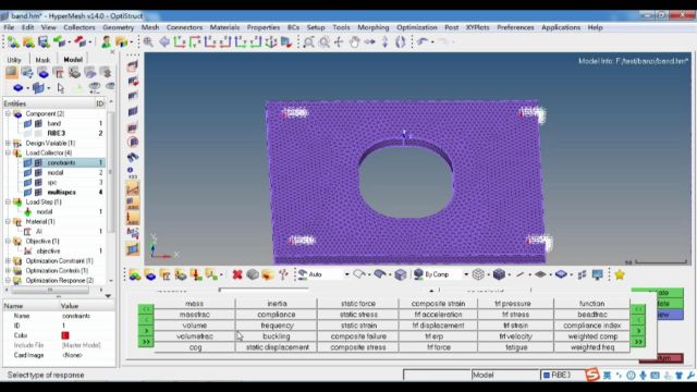 HyperMesh中的几个问题